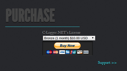 C_Logger.NET Website Screenshot 2
