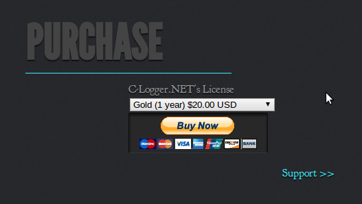 C_Logger.NET Website Screenshot 4